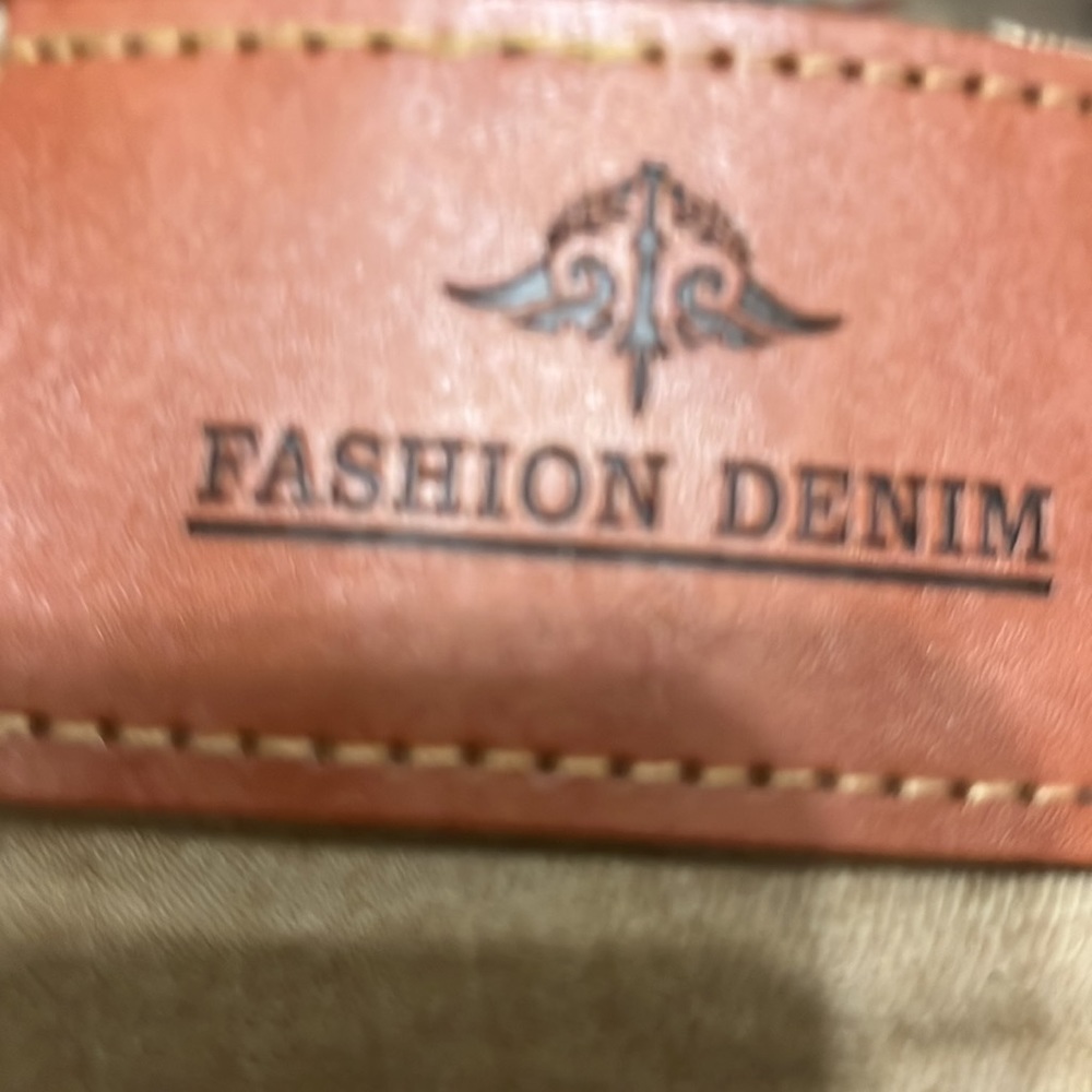 Light brown fashion denim